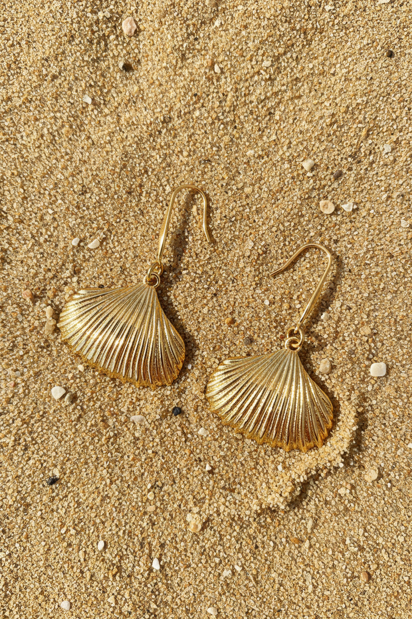 NEW IN! Pendientes concha