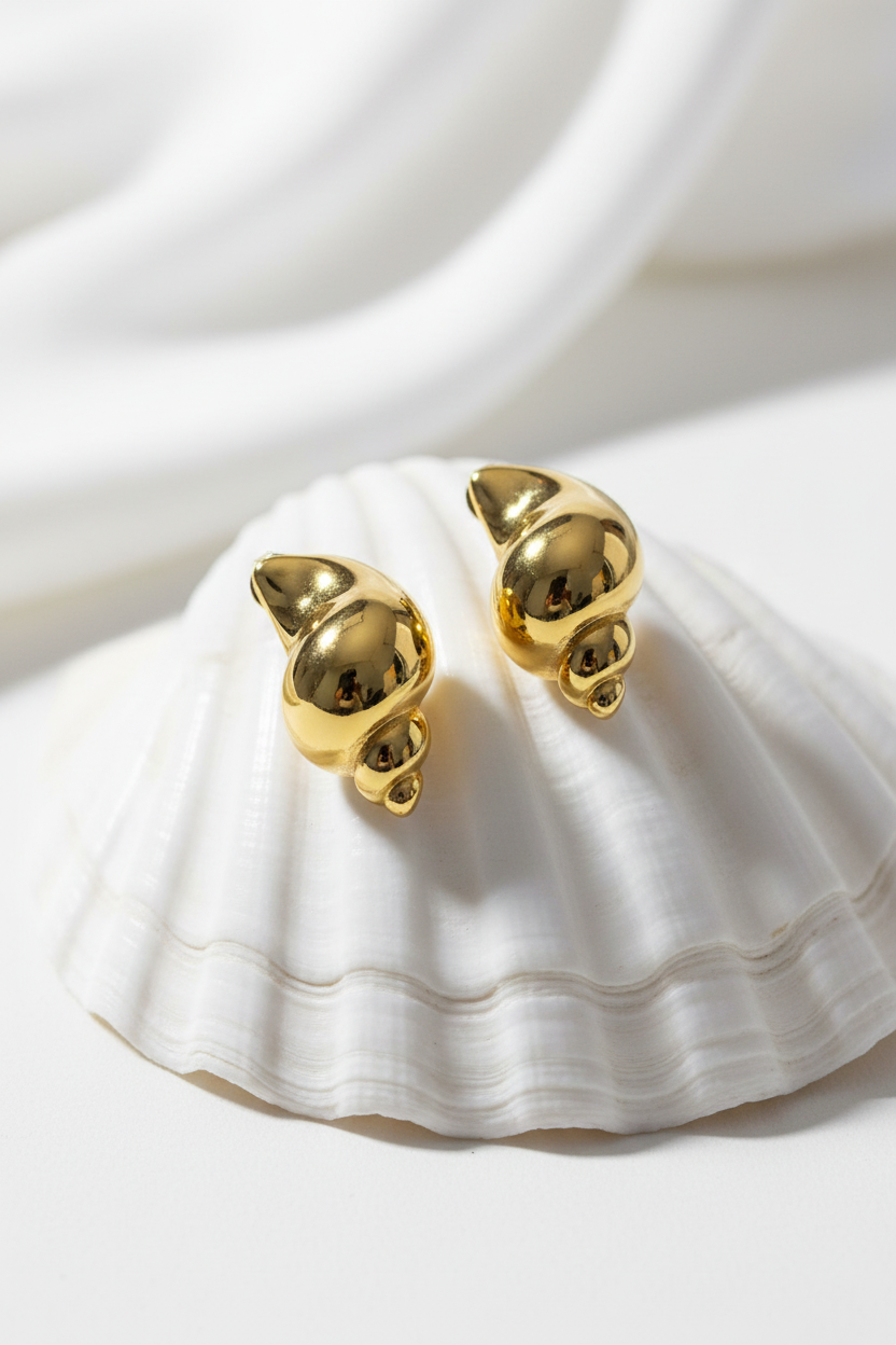 NEW IN! Pendientes caracolas