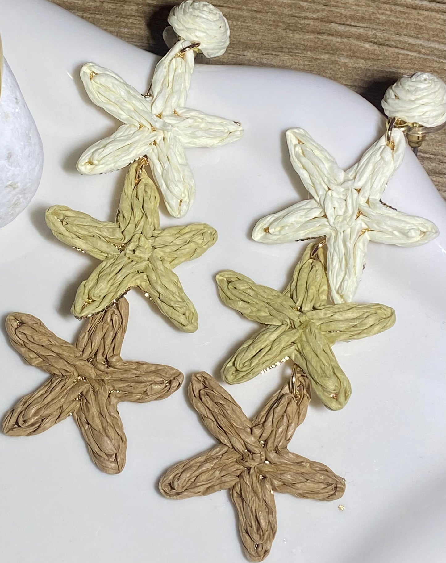 Pendientes estrellas