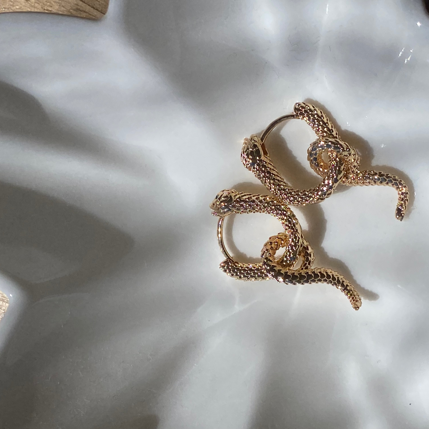 Pendientes serpiente