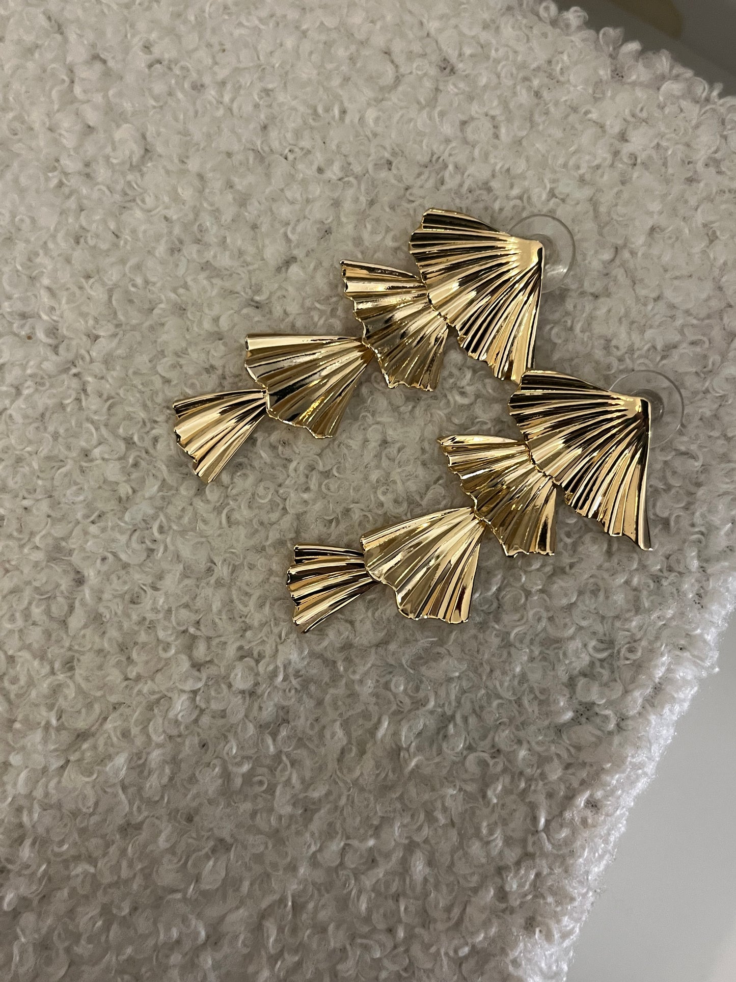 Pendientes hojas colgantes