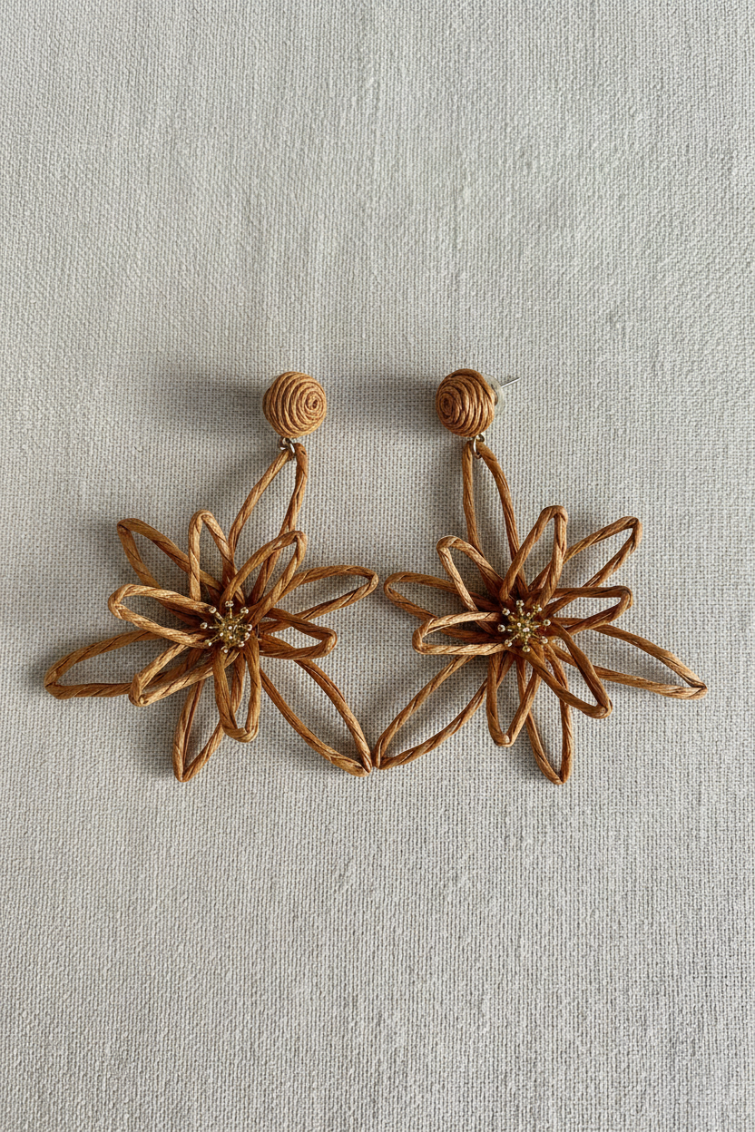 NEW IN! Pendientes flor
