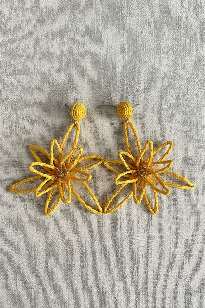 NEW IN! Pendientes flor
