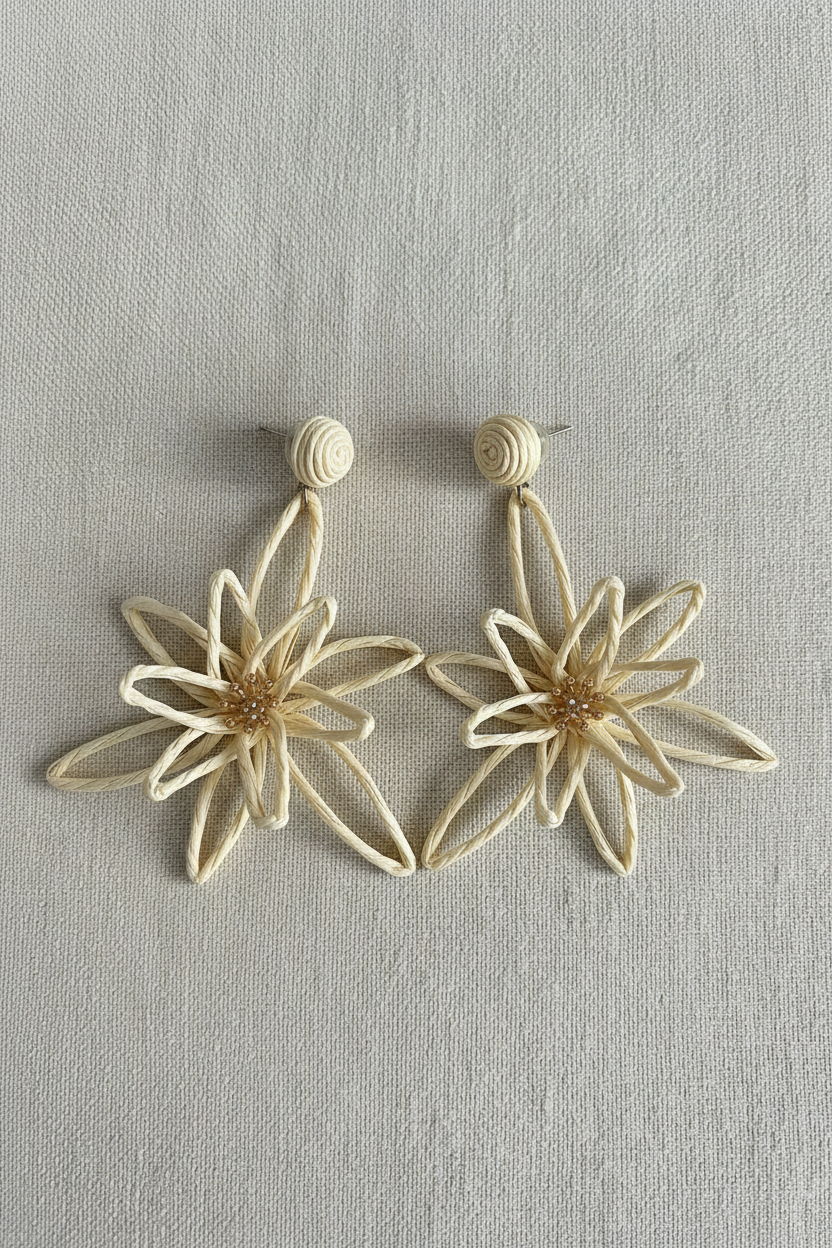 NEW IN! Pendientes flor