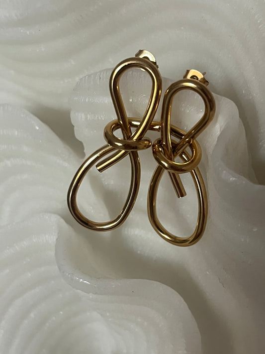Pendientes lazo