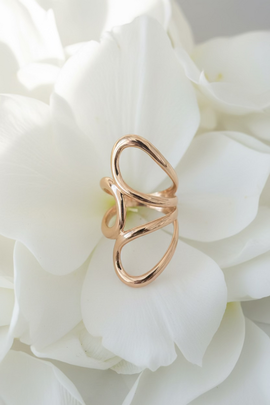 NEW IN! Anillo pétalos