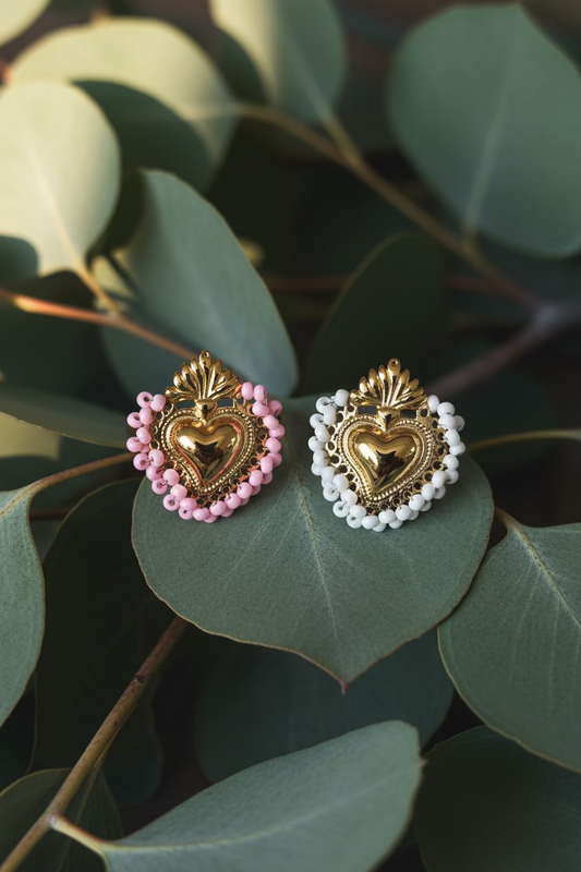NEW IN! Anillo corazón cuentas
