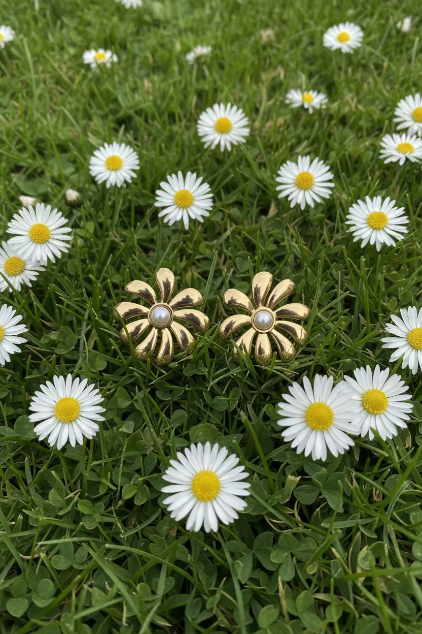 NEW IN! Pendientes margaritas