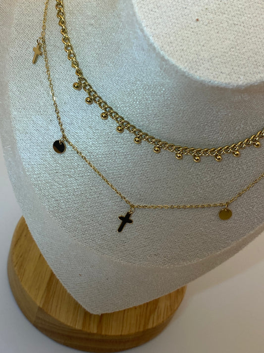 Gargantillas doradas