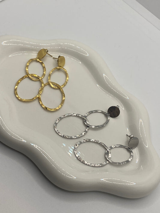 Pendientes colgantes redondeles