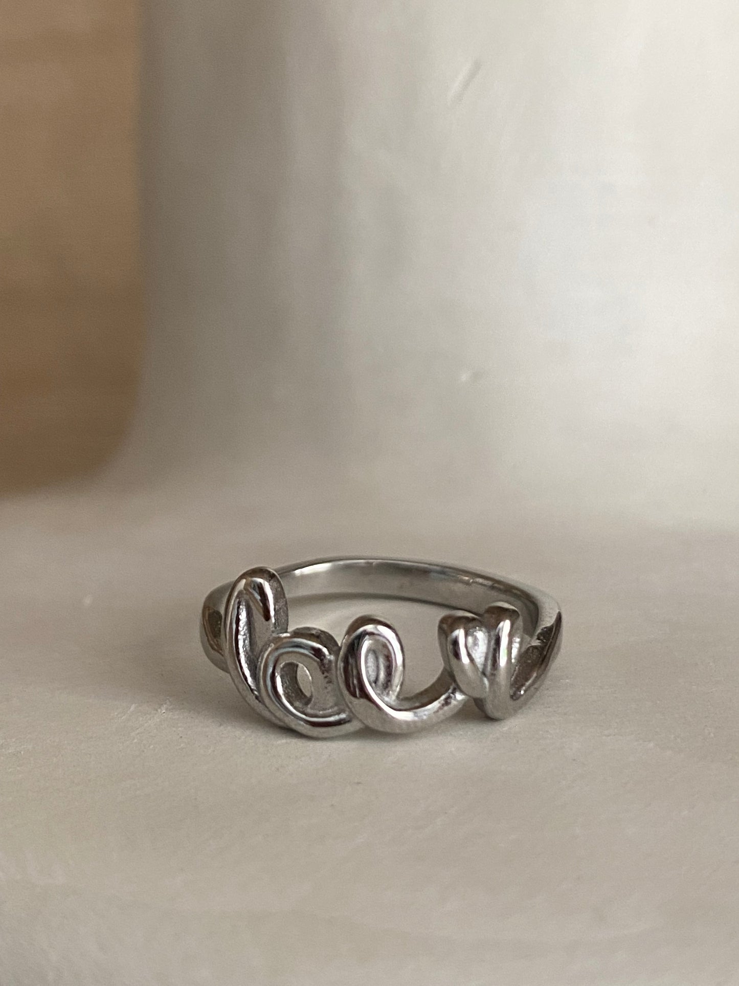 Anillo "love"