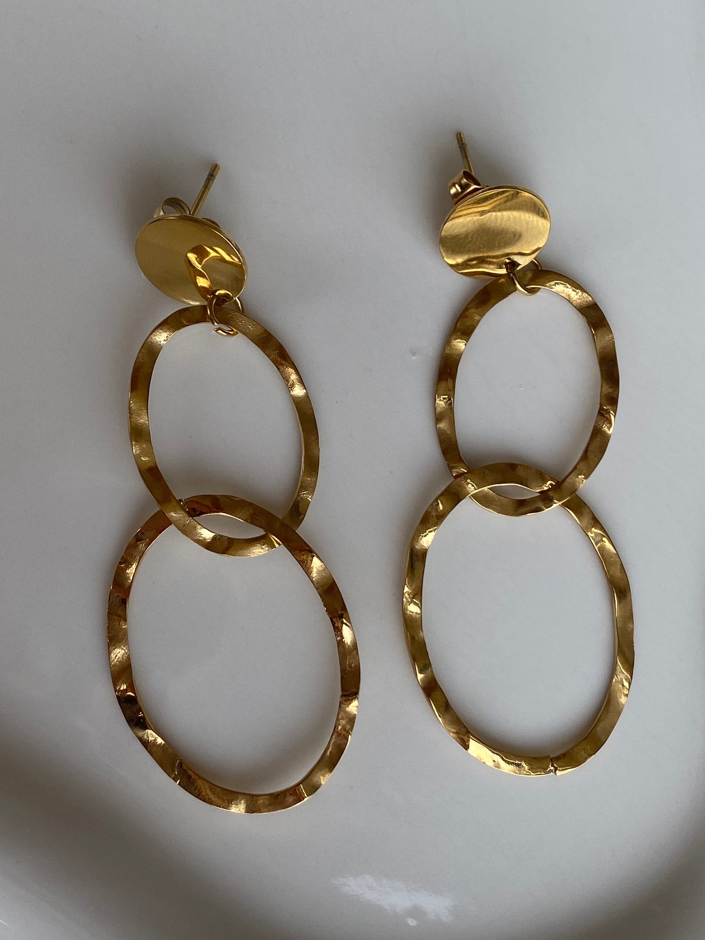 Pendientes colgantes redondeles
