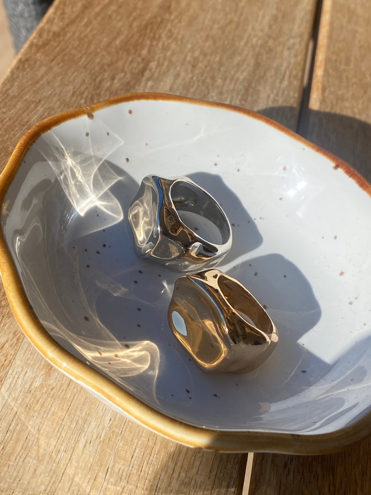 Anillo sello irregular