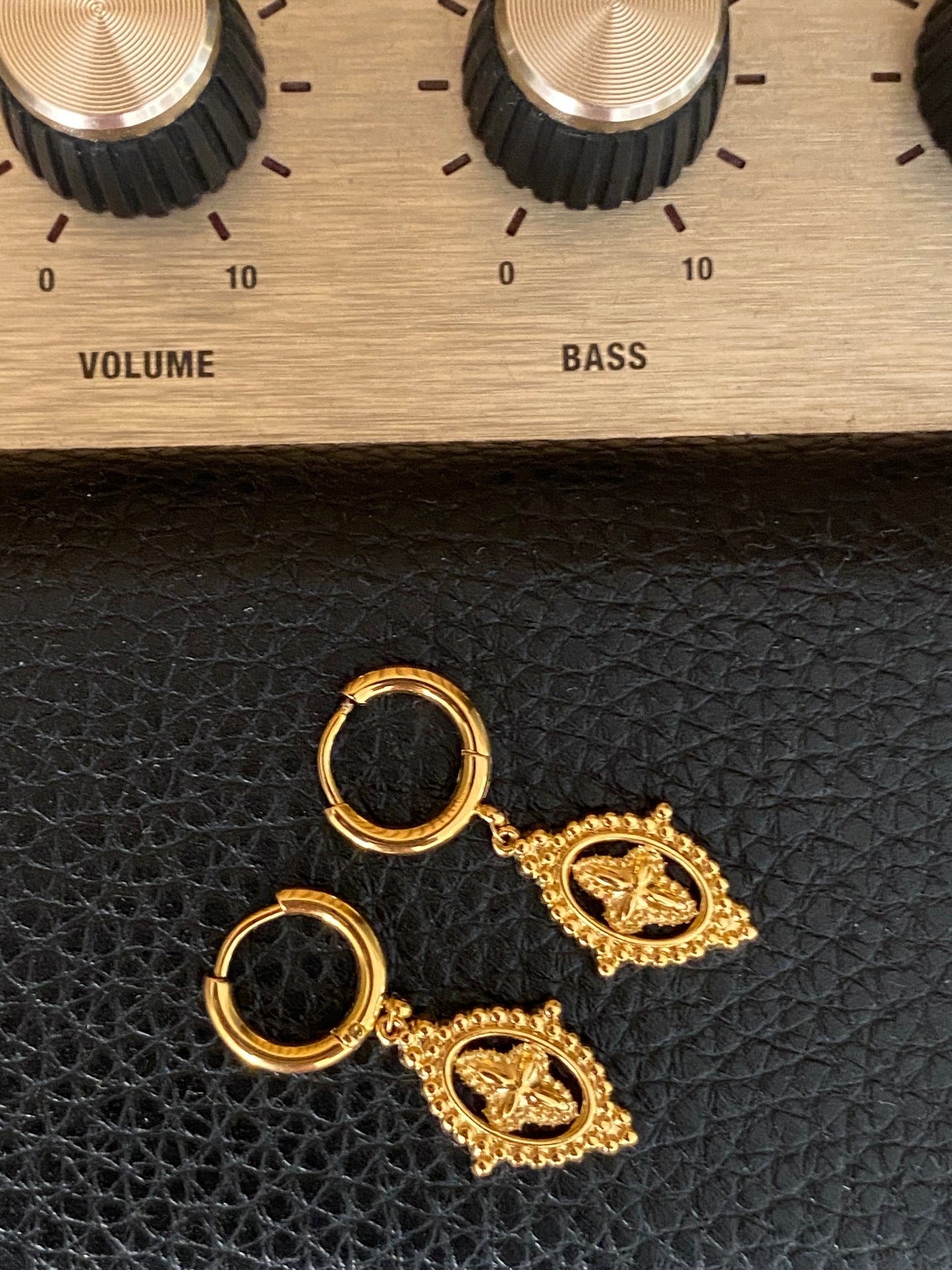 Pendientes colgante óvalo