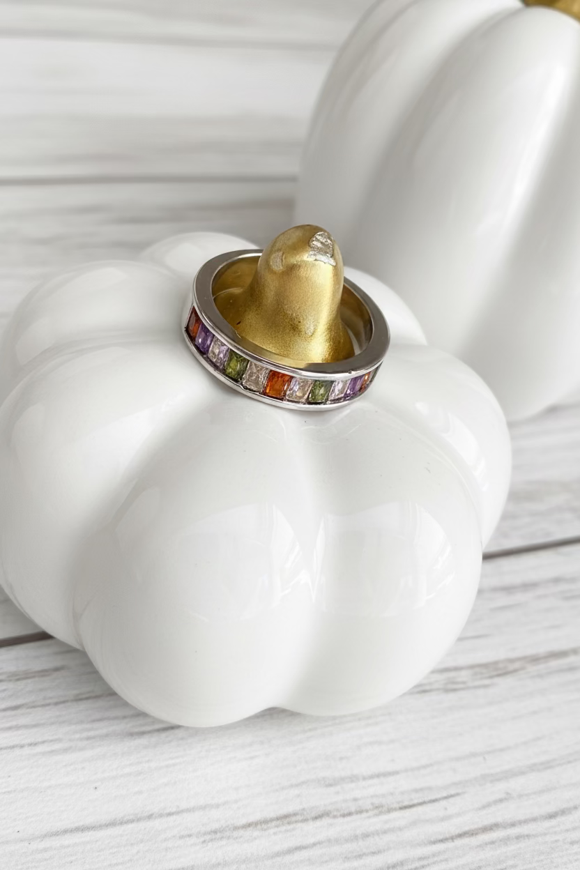 Anillo multicolor