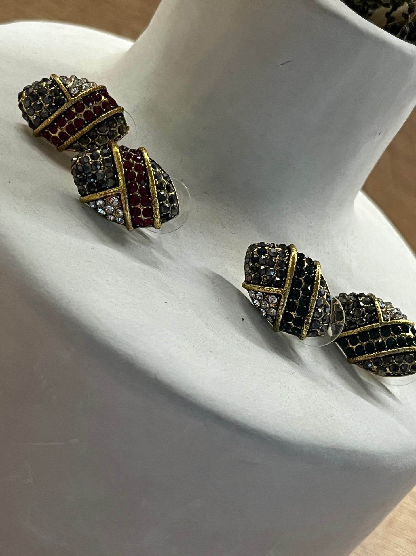 Pendientes Vintage circonitas