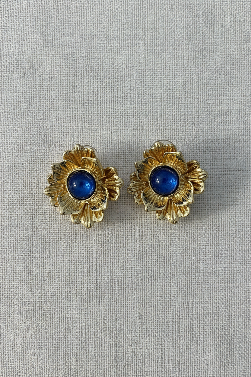 Pendientes flores